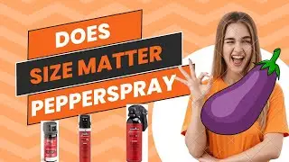 Does size matter??  when dealing with pepper spray and tear gas you decide