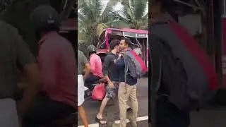 Kerala bus accident on road #ksrtcbus #privatelimited #kerala #odishabus
