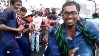 vijay fans celebrating ajith movie .. salem