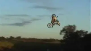 clinton moore super flips into foam pit fmx