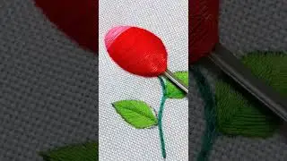 Most creative flower embroidery tips #shorts #trending #viral #new #foryou #video #ytshorts