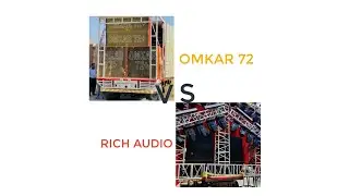 OMKAR 72 VS RICH AUDIO MUMBAI 🤩 full compitition 🤞🙉😈 #sounds #punerisounds #puneri #karadkardjs