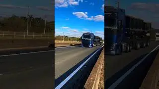 cabelo batateiro na cena com seu FH na rodo ca&ccedil;amba arquiado