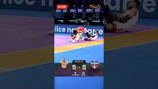 Showstopper Shadloui gets Super tackled by UP Yoddhas&rsquo; defence #pkl12 #prokabaddi #shorts