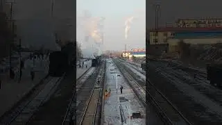 Steam & snow in Diaobingshan, Tieling - the big city at the edge of the universe.