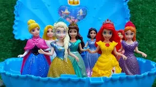 Cute Miniatures Disney Princess Frozen ELSA & Annall! elsa satisfying [ Unboxing ASMR
