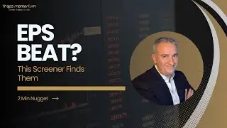 Catch Strong Earnings Stocks Fast (2 Minute Nugget)