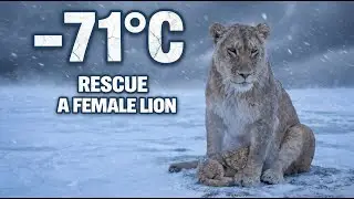 At –71°C A Female Lion Mother Speaks Seeking Rescue With Newborn