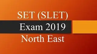 SET  2019 EXAM  Exam pattern,