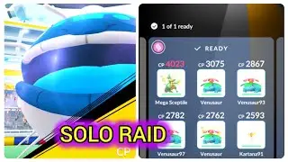 DONDOZO *SOLO RAID* Pokemon Go#pokemongo #pokemongoraid #soloraid 