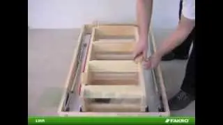 FAKRO scale per la soffitta -&nbsp;scala sezionale in legno LWK
