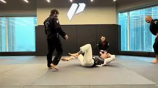 Half guard pass using lapel #perseverejiujitsu 