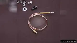 60/120cm Universal Gas Thermocouple Valve Fireplace Boilers Ovens Replacement Temperature Controller