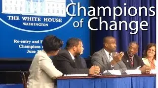 Daryl Atkinson receives a White House Champion of Change Award