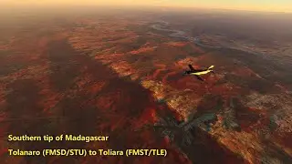 Southern tip of Madagascar - a windswept region with high winds | MSFS