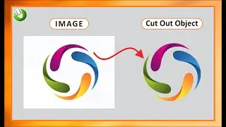 How to Cut Out Logo From Any Image in Coreldraaw | Learn Coreldraw | CorelwaliSarkar