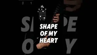 Shape of my heart #guitarchords