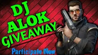 100 Dj Alok Character Giveaway/Free fire live:Dj Alok Character Giveaway.