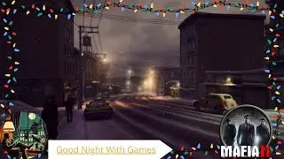 Mafia 2 Christmas  Ambience - Snow falling in a quiet neighborhood of Empire Bay.