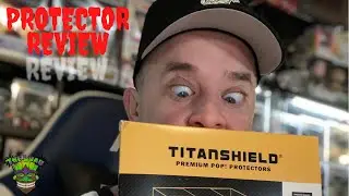 BRAND NEW FUNKO POP .5MM PROTECTOR REVIEW... TITAN SHIELD