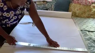Drafting the basic  pants pattern for my son trouser