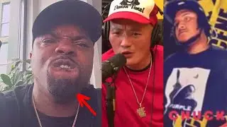 Big Chuck Reaction to Math Hoffa and China Mac Go Live 