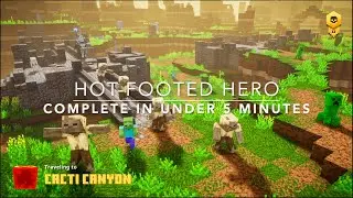 Minecraft Dungeons: Hot-Footed Hero Trophy