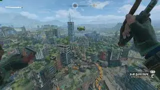 Dying Light 2 Climbing On VNC Tower Without Grappling Hook