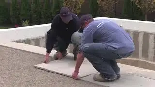 Banas Stones&reg;  Dry Lay Application of Natural Banas Stone Pavers
