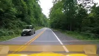 On the road from Ole Jose in Pineville to Pinnacle Creek Trailhead 8/18/17
