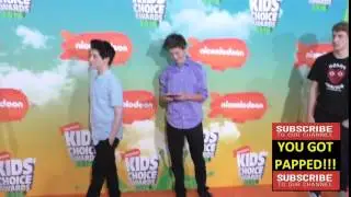Griffin Gluck and Thomas Barbusca at the 2016 Kids' Choice Awards