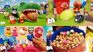 アンパンマン おもちゃアニメ たまご 何がでるかなシリーズ まとめ❤連続再生 Toy Kids トイキッズ animation