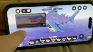 I caught a exotic negative ancient megalodon