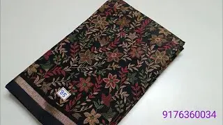 Viscose cotton sarees collection// video 3  (10/12/25) #deepascollection