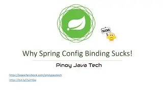 Why Spring Config Binding Sucks! and Learn How to use @ConstructorBinding & @DefaultValue.