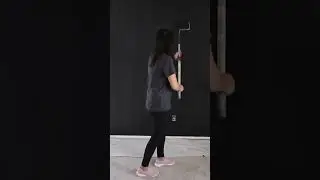 Painting our wall black!