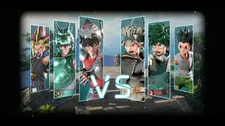 Seiya, Shiryu, Yugi VS Asta, Midoriya, Gon  Jump Force 2023 Modo Hard