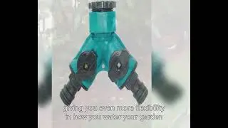 2 Way garden tap splitter, the Plastic 4 Way Hose Splitter,Garden Irrigation Watering Hose Splitter,