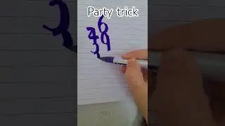 Party trick🥳|Creative idea| #YouTubeshorts #like #drawing #satisfying #calligraphy #art #duet
