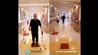 Mobilit&eacute; et Stabilit&eacute; : Le Wheeleo&reg; Plus Efficace que la Canne Quadripode ?