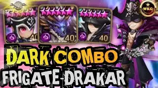 WTF DRAKAR with FRIGATE MAX SPEED IN RTA SUMMONERS WAR