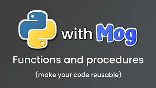 Functions (Once You've Mastered The Basics #1)