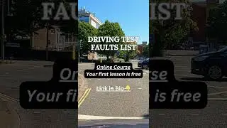 UK Driving Test Mistakes #drivingtestmistakes