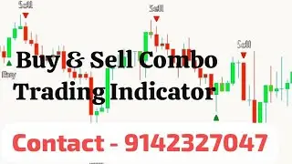 Buy Sell Combo Indicator with double Confirmation 👌🏻👌🏻 Applicable in all types of trading 