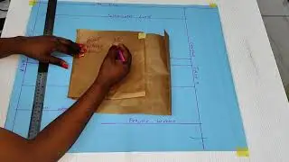 HOW TO DRAFT BASIC BODICE BLOCK/ BUST-SINGLED DARTED BASIC BODICE BLOCK. #bodice #patternmaking