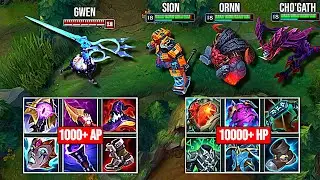 GWEN vs TANKS FULL BUILD FIGHTS & Best Moments!