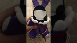 Custom withered Bonnie plush showcase #fnaf #plush #fyp #fivenightsatfreddys #customs