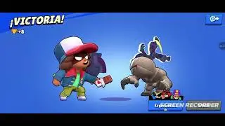 Usando a NITA DUSTIN en Brawl stars | aspecto de Stranger things