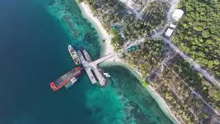 Candaraman Island or starfish Island, Balabac, Palawan