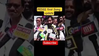 PEDDI first Love Song COMING SOON...💞 #buchibabusana #peddi #shorts